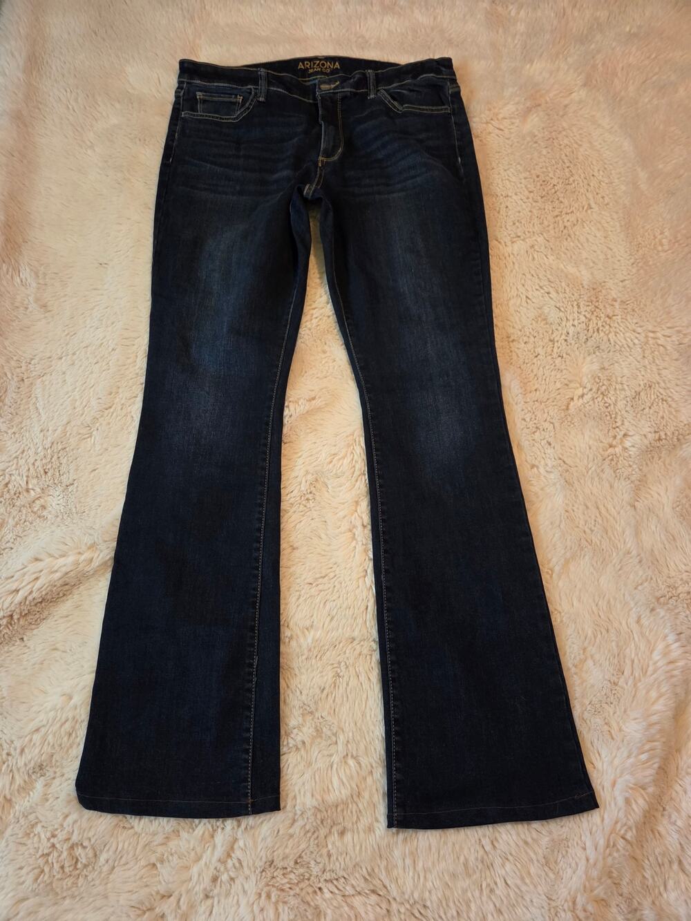 Arizona Jeans 15 Long Dark Wash Bootcut Jeans